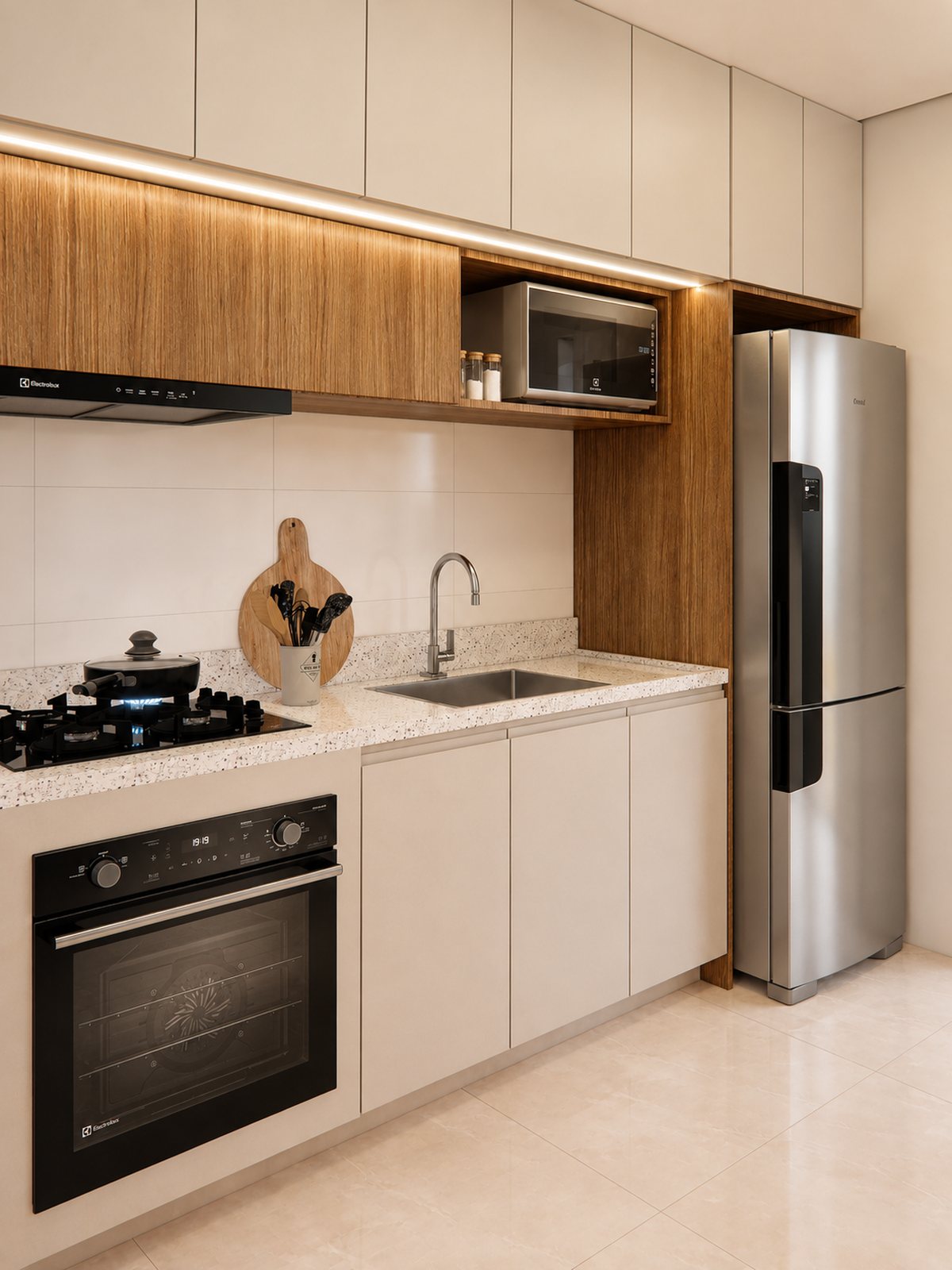 Cozinha integrada